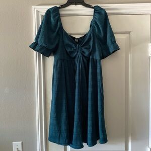 Teal Dress